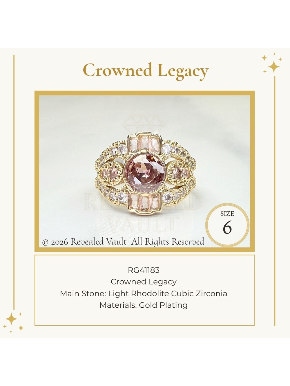 Crowned Legacy - Size 6 - OG